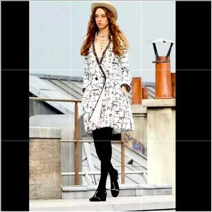 CHANEL SS20 Tweed Coat Dress - Look #18.